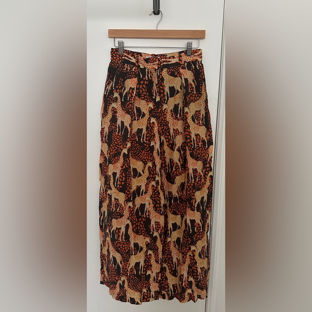 & Other Stories Giraffe Wide Leg Pants